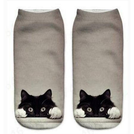 Yoslce Slipper Socks Popular Funny Unisex Short Socks 3D Cat Printed Anklet Socks Casual Socks
Yoslce Slipper Socks Popular Funny Unisex Short Socks 3D Cat Printed Anklet Socks Casual Socks