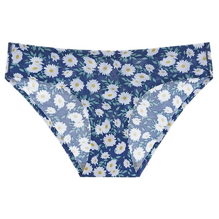 Women s Triangle Pants Printed Ice Silk Traceless Low Waist Large Women s Underwear
Women s Triangle Pants Printed Ice Silk Traceless Low Waist Large Women s Underwear