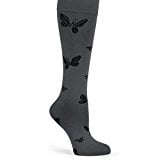 Butterfly Compression Knee High Socks-LightBlue