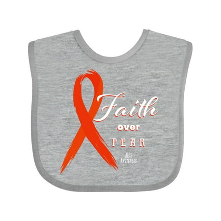 Inktastic Faith Over Fear AIDS Awareness with Red Ribbon Gift Baby Boy or Baby Girl Bib
Inktastic Faith Over Fear AIDS Awareness with Red Ribbon Gift Baby Boy or Baby Girl Bib