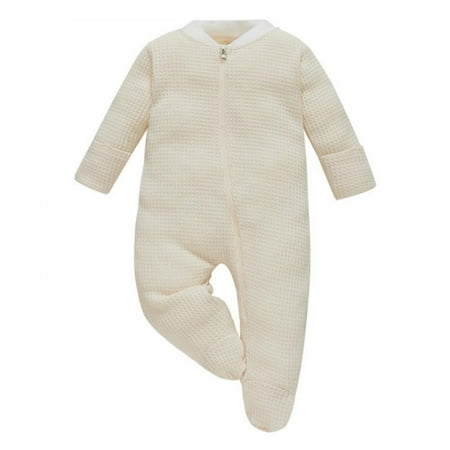 Newborn Rompers Infant Boys Girls Zipper Footed Jumpsuit Soft Bodysuits One-Pieces Toddler Clothes 3-18M
Newborn Rompers Infant Boys Girls Zipper Footed Jumpsuit Soft Bodysuits One-Pieces Toddler Clothes 3-18M