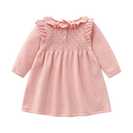WZHKSN Child Sweater Babys Kids Toddler Girls Solid Knit Spring Winter Long Sleeve Thick Princess Dress Clothes Coat
WZHKSN Child Sweater Babys Kids Toddler Girls Solid Knit Spring Winter Long Sleeve Thick Princess Dress Clothes Coat