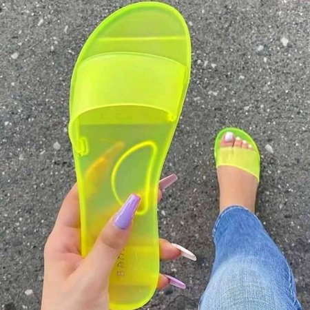 Slippers Female Indoor Household Crystal Jelly Cool Slippers Summer Non-Slip Soft Bottom Fashion Outdoor Odor-Proof Slippers
Slippers Female Indoor Household Crystal Jelly Cool Slippers Summer Non-Slip Soft Bottom Fashion Outdoor Odor-Proof Slippers