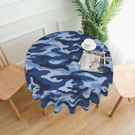 ZICANCN Round Table Cloths 60 Inch Abstract Blue Camouflage Table Cover Waterproof Washable Outdoor Picnic Tablecloth
ZICANCN Round Table Cloths 60 Inch Abstract Blue Camouflage Table Cover Waterproof Washable Outdoor Picnic Tablecloth