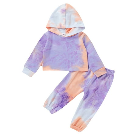 Dadaria Toddler Sweatshirt 1-6T Newborn Infant Baby Girls Boys Rainbow Tie-Dye Hoodie+Pants Set Outfits Clothes Purple 80 Toddler
Dadaria Toddler Sweatshirt 1-6T Newborn Infant Baby Girls Boys Rainbow Tie-Dye Hoodie+Pants Set Outfits Clothes Purple 80 Toddler