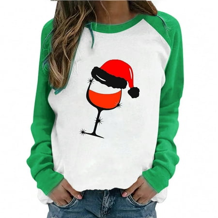 Ziloco Women s Spring Patchwork Christmas Printed Long Sleeves Round Neck Casual Tee Tops womens tops dressy casual fall 2022 bustier tops for women Green XL
Ziloco Women s Spring Patchwork Christmas Printed Long Sleeves Round Neck Casual Tee Tops womens tops dressy casual fall 2022 bustier tops for women Green XL