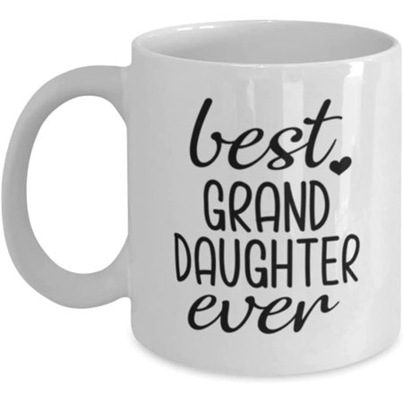 Best Granddaughter Ever Mug - Funny Birthday For Granddaughter Novelty Unique Ideas For Family Funny Coffee Mug For Granddaughter Mugs For Her Funny Coffee Cup Ceramic Drinking Glasses
Best Granddaughter Ever Mug - Funny Birthday For Granddaughter Novelty Unique Ideas For Family Funny Coffee Mug For Granddaughter Mugs For Her Funny Coffee Cup Ceramic Drinking Glasses