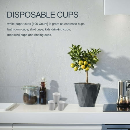 disposable cups White Paper Cups Small Disposable Bathroom Espresso Mouthwash Cups Dispenser Disposable Cups (100 Pack) 3Oz
disposable cups White Paper Cups Small Disposable Bathroom Espresso Mouthwash Cups Dispenser Disposable Cups (100 Pack) 3Oz