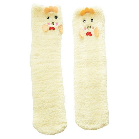 Winter Stereoscopic Chick Design Socks Stylish Thicken Floor Socks Coral Fleece Socks Fashion Middle Tube Stockings for Girls Lady- One Size
Winter Stereoscopic Chick Design Socks Stylish Thicken Floor Socks Coral Fleece Socks Fashion Middle Tube Stockings for Girls Lady- One Size