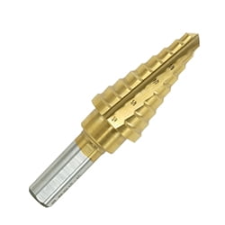 Vermont American 13373 - 7/8 Titanium Step Drill 
Vermont American 13373 - 7/8 Titanium Step Drill