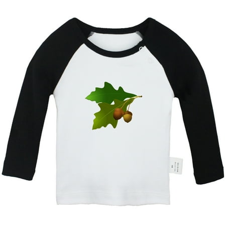 Nature Pattern Acorn T shirt For Baby Newborn Babies T-shirts Infant Tops 0-24M Kids Graphic Tees Clothing (Long Black Raglan T-shirt 0-6 Months)
Nature Pattern Acorn T shirt For Baby Newborn Babies T-shirts Infant Tops 0-24M Kids Graphic Tees Clothing (Long Black Raglan T-shirt 0-6 Months)