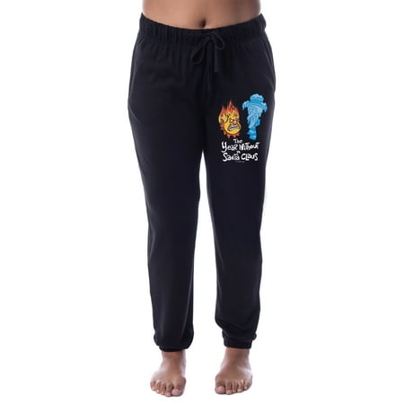 The Year Without a Santa Claus Womens Heat Miser Snow Jogger Pajama Pants (L)
The Year Without a Santa Claus Womens Heat Miser Snow Jogger Pajama Pants (L)