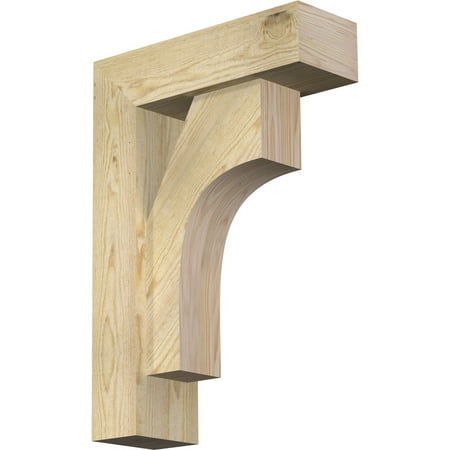 Ekena Millwork 6 W x 18 D x 26 H Westlake Block Rough Sawn Bracket w/ Offset Brace Douglas Fir
Ekena Millwork 6 W x 18 D x 26 H Westlake Block Rough Sawn Bracket w/ Offset Brace Douglas Fir