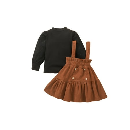 Calsunbaby Little Girl Fall Clothes Cute Kids Blouse Shirts Velvet Button Straps Suspender Ruffle Pleated Overalls Skirt Set
Calsunbaby Little Girl Fall Clothes Cute Kids Blouse Shirts Velvet Button Straps Suspender Ruffle Pleated Overalls Skirt Set
