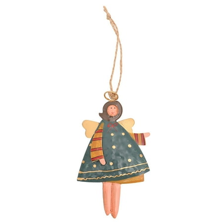 Veki Christmas Decoration Creative Iron Art Hand Painted Angel Girl Pendant Christmas Tree Pendant Accessories 1st Home Christmas Ornament
Veki Christmas Decoration Creative Iron Art Hand Painted Angel Girl Pendant Christmas Tree Pendant Accessories 1st Home Christmas Ornament