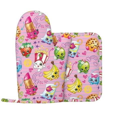 Cartoon Fruit Oven Gloves Pot Clip Set Non slip Cooking Gloves Kitchen Gloves Microwave Oven Barbecue Washable and Heat Resistant Oven Left Hand Cover
Cartoon Fruit Oven Gloves Pot Clip Set Non slip Cooking Gloves Kitchen Gloves Microwave Oven Barbecue Washable and Heat Resistant Oven Left Hand Cover