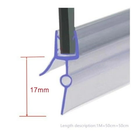 Ruibeauty 2Pcs 50Cm Replacement Seal Shower Shower Door Seal Water Deflector 4-6Mm
Ruibeauty 2Pcs 50Cm Replacement Seal Shower Shower Door Seal Water Deflector 4-6Mm
