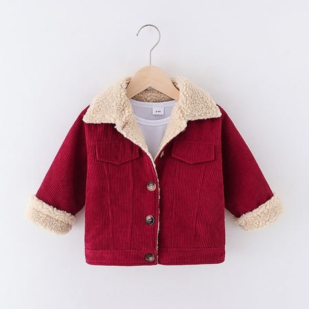 Qazqa Toddler Boys Girls Winter Thicken Coat Fleece Jacket Windproof Thick Warm Outwear
Qazqa Toddler Boys Girls Winter Thicken Coat Fleece Jacket Windproof Thick Warm Outwear