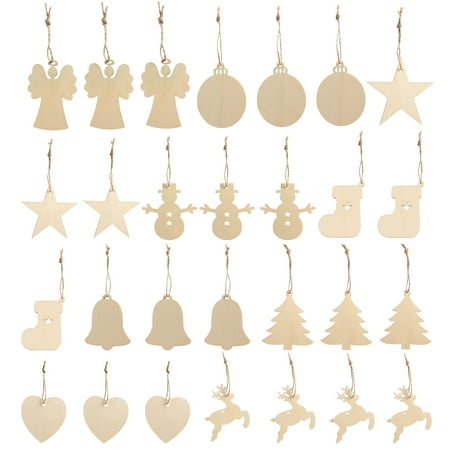 Hemoton 100pcs Christmas Adornment Wooden Chip Pendant Xmas Hanging Decor (Mixed Style)
Hemoton 100pcs Christmas Adornment Wooden Chip Pendant Xmas Hanging Decor (Mixed Style)