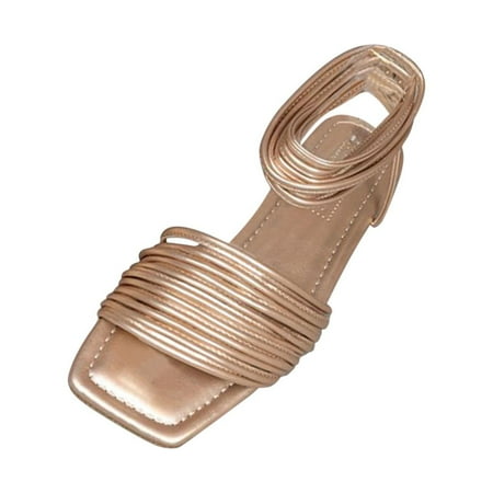 YanHoo Womens Lace Up Flat Sandals Strappy Flat Sandal Cute Tie up Summer Sandals Lace Up Sandals Open Toe Wrap Ankle Strap Gladiator Shoes
YanHoo Womens Lace Up Flat Sandals Strappy Flat Sandal Cute Tie up Summer Sandals Lace Up Sandals Open Toe Wrap Ankle Strap Gladiator Shoes