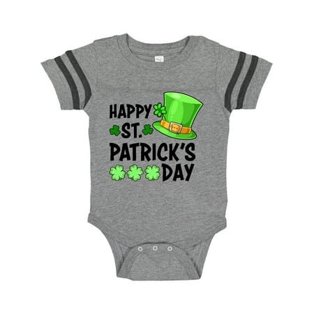 Inktastic Happy St. Patrick s Day Green Hat and Clovers Gift Baby Boy or Baby Girl Bodysuit
Inktastic Happy St. Patrick s Day Green Hat and Clovers Gift Baby Boy or Baby Girl Bodysuit