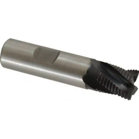 Hertel 5/8 Diam Fine Pitch 5/8 LOC 4 Flute Cobalt Roughing Square End Mill TiAlN Finish 2-3/4 OAL 5/8 Shank Diam Single End Centercutting 30° Helix
Hertel 5/8 Diam Fine Pitch 5/8 LOC 4 Flute Cobalt Roughing Square End Mill TiAlN Finish 2-3/4 OAL 5/8 Shank Diam Single End Centercutting 30° Helix