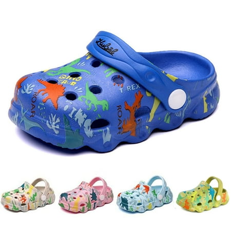 Drecage Kids Clogs Sandals for Boys Girls Toddler Dinosaur Slip-On Slide Garden Shoes Cartoon Beach Pool Slippers Water Clogs
Drecage Kids Clogs Sandals for Boys Girls Toddler Dinosaur Slip-On Slide Garden Shoes Cartoon Beach Pool Slippers Water Clogs