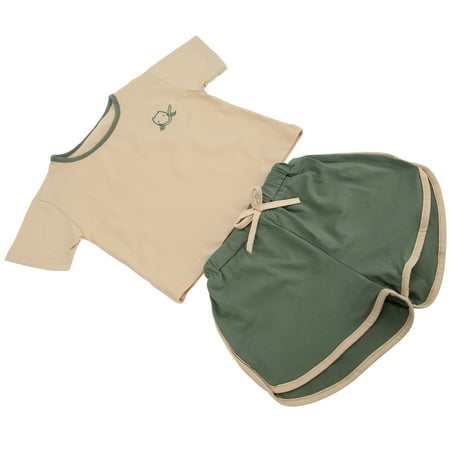Baby T-shirt Pants Lovely Baby T-shirt Baby Toddler T-Shirt Pants Set Summer Simple Cute Girls Infant Skin Friendly Clothes Suit
Baby T-shirt Pants Lovely Baby T-shirt Baby Toddler T-Shirt Pants Set Summer Simple Cute Girls Infant Skin Friendly Clothes Suit