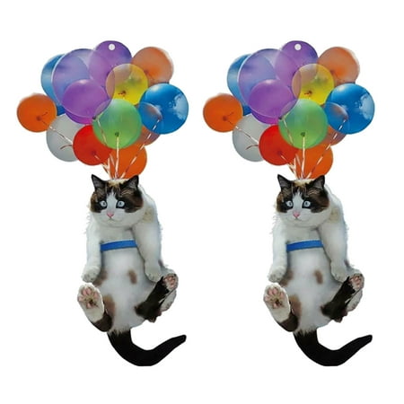 Deals!Loyerfyivos Flying Cat Pendant for Car Cute Balloon Cat Hanging Ornament Car Interior Decor Creative Mirror Hanging Accessories Decorations
Deals!Loyerfyivos Flying Cat Pendant for Car Cute Balloon Cat Hanging Ornament Car Interior Decor Creative Mirror Hanging Accessories Decorations