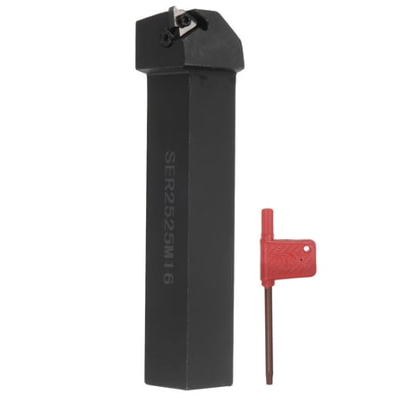 Uxcell 15/16 CNC Lathe Indexable Cemented Carbide Turning Tool Holder SER2525M16
Uxcell 15/16 CNC Lathe Indexable Cemented Carbide Turning Tool Holder SER2525M16
