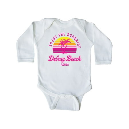 Inktastic Summer Enjoy the Sunshine Delray Beach Florida in Pink Gift Baby Boy or Baby Girl Long Sleeve Bodysuit
Inktastic Summer Enjoy the Sunshine Delray Beach Florida in Pink Gift Baby Boy or Baby Girl Long Sleeve Bodysuit