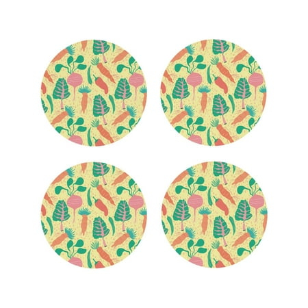 Drink Coasters Set of 4 Cute Carrot Vegetables Leather Coasters for Coffee Table Protector Heat Resistant Cute Coasters for Home Decor Housewarming Gifts Bar Kitchen 4 Inch Round Shape
Drink Coasters Set of 4 Cute Carrot Vegetables Leather Coasters for Coffee Table Protector Heat Resistant Cute Coasters for Home Decor Housewarming Gifts Bar Kitchen 4 Inch Round Shape