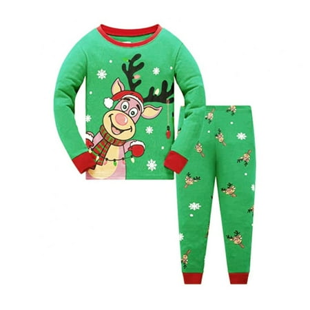 Little Boys Pajamas Sets for Christmas 100% Cotton Clothes 2 Piece Pjs Toddler Kids
Little Boys Pajamas Sets for Christmas 100% Cotton Clothes 2 Piece Pjs Toddler Kids