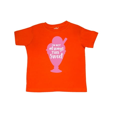 Inktastic I m Not Always This Sweet Ice Cream - Pink Gift Toddler Boy or Toddler Girl T-Shirt
Inktastic I m Not Always This Sweet Ice Cream - Pink Gift Toddler Boy or Toddler Girl T-Shirt