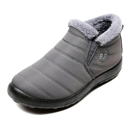 Waterproof Snow Sneakers Boots Ankle Shoes Outdoor Anti-Slip Booties Winter for Women Men New
Waterproof Snow Sneakers Boots Ankle Shoes Outdoor Anti-Slip Booties Winter for Women Men New