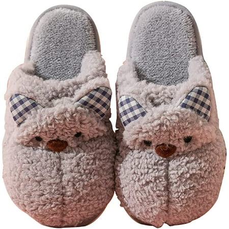 DabuLiu Couples Slippers Warm Plush Faux Fur Bedroom Slide Memory Foam Anti-Slip Shoes
DabuLiu Couples Slippers Warm Plush Faux Fur Bedroom Slide Memory Foam Anti-Slip Shoes