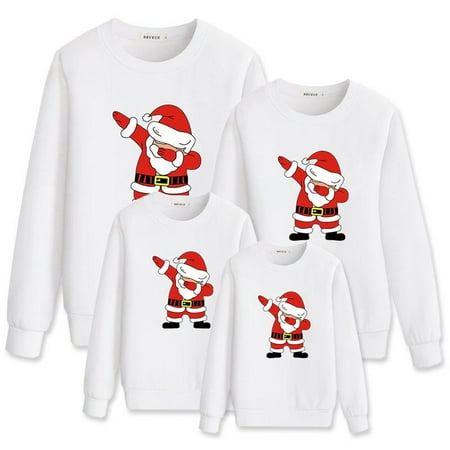 Christmas Family Matching Sweater Santa Claus Pattern Long Sleeve Sweatshirt Pullover Top for Dad Mom Kid 
Christmas Family Matching Sweater Santa Claus Pattern Long Sleeve Sweatshirt Pullover Top for Dad Mom Kid
