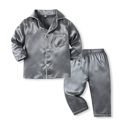 Geire Kids Outfits Sets for Fall Wear Trendy Solid Long Sleeved Lapel Single Breasted Unisex Casual Pajamas Two-piece Set
Geire Kids Outfits Sets for Fall Wear Trendy Solid Long Sleeved Lapel Single Breasted Unisex Casual Pajamas Two-piece Set