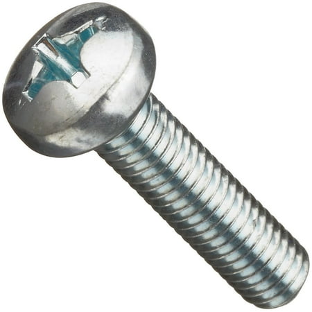 300 Series Stainless Steel Machine Screw Passivated Finish Pan Head Phillips Drive Meets MS 51958 5/16 Length Fully Threaded #10-32 UNF Threads (Pack of 50)
300 Series Stainless Steel Machine Screw Passivated Finish Pan Head Phillips Drive Meets MS 51958 5/16 Length Fully Threaded #10-32 UNF Threads (Pack of 50)