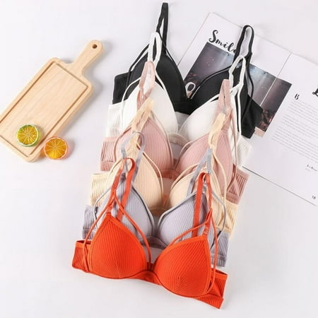 Clearance Seamless Soft Bras for Women Wireless Push Up Bralette Backless Comfort Underwear Bralette Cute Lingerie
Clearance Seamless Soft Bras for Women Wireless Push Up Bralette Backless Comfort Underwear Bralette Cute Lingerie