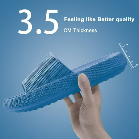 QWZNDZGR Women Thick Platform Cloud Slippers Summer Beach EVA Soft Sole Slides Sandals Leisure Men Ladies Indoor Bathroom Anti-Slip Shoes
QWZNDZGR Women Thick Platform Cloud Slippers Summer Beach EVA Soft Sole Slides Sandals Leisure Men Ladies Indoor Bathroom Anti-Slip Shoes