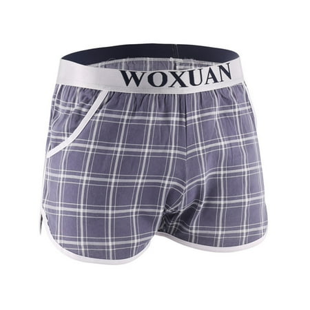 Men Boxers Plus Size Printed Lattices Thin Breathable Comfortable Pouch Stretch Gray Blue
Men Boxers Plus Size Printed Lattices Thin Breathable Comfortable Pouch Stretch Gray Blue