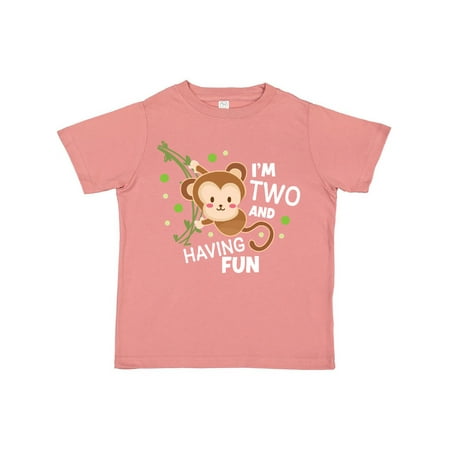 Inktastic I m Two and Having Fun with Monkey Gift Toddler Boy or Toddler Girl T-Shirt
Inktastic I m Two and Having Fun with Monkey Gift Toddler Boy or Toddler Girl T-Shirt