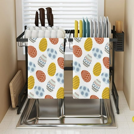 Dish Cloths for Washing Dishes - Washable Microfiber Easter Egg Bunny Printing Dish Rags Kitchen Bunny Decorative Dish Towels 1Pcs
Dish Cloths for Washing Dishes - Washable Microfiber Easter Egg Bunny Printing Dish Rags Kitchen Bunny Decorative Dish Towels 1Pcs