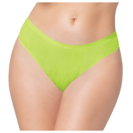 Lacy Line Sexy Shadow Stripe Bonded Thong