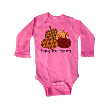 Inktastic Happy Thanksgiving Cute Pumpkin Patterns Gift Baby Boy or Baby Girl Long Sleeve Bodysuit
Inktastic Happy Thanksgiving Cute Pumpkin Patterns Gift Baby Boy or Baby Girl Long Sleeve Bodysuit