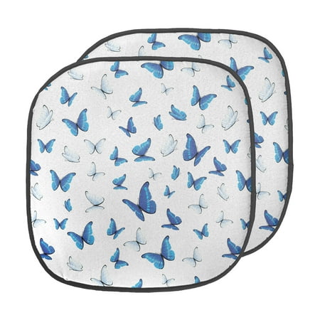 Butterflies Chair Seating Cushion Set of 2 Butterflies Patterns Seasonal Jolly Rainforest Wilderness Illustration Seat Pads for Office with Anti-slip Backing 16 x16 Blue White Black by Ambesonne
Butterflies Chair Seating Cushion Set of 2 Butterflies Patterns Seasonal Jolly Rainforest Wilderness Illustration Seat Pads for Office with Anti-slip Backing 16 x16 Blue White Black by Ambesonne