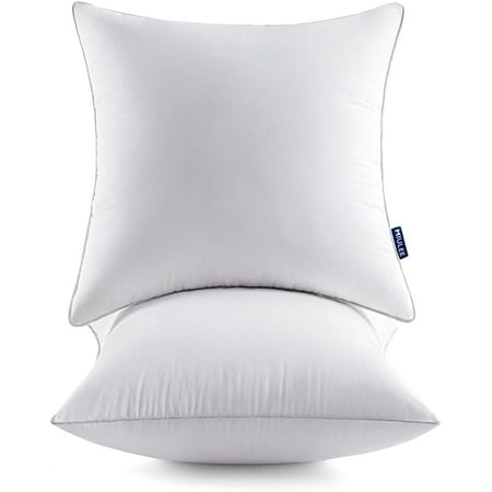 MIULEE 16x16 Pack of 2 Pillow Inserts with 100% Cotton Cover Decorative Throw Pillow Inserts Fluffy and Cozy for Bed Couch Indoor
MIULEE 16x16 Pack of 2 Pillow Inserts with 100% Cotton Cover Decorative Throw Pillow Inserts Fluffy and Cozy for Bed Couch Indoor