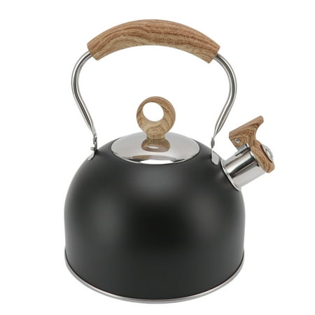 Stainless Steel Tea Kettle Mature Technology Whistling Kettle With Handle For Household Black
Stainless Steel Tea Kettle Mature Technology Whistling Kettle With Handle For Household Black