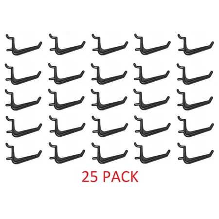 Jumbo Black Plastic Pegboard Hooks Garage / Tools / Storage / Organization / Jewelry / Crafts - 25
Jumbo Black Plastic Pegboard Hooks Garage / Tools / Storage / Organization / Jewelry / Crafts - 25